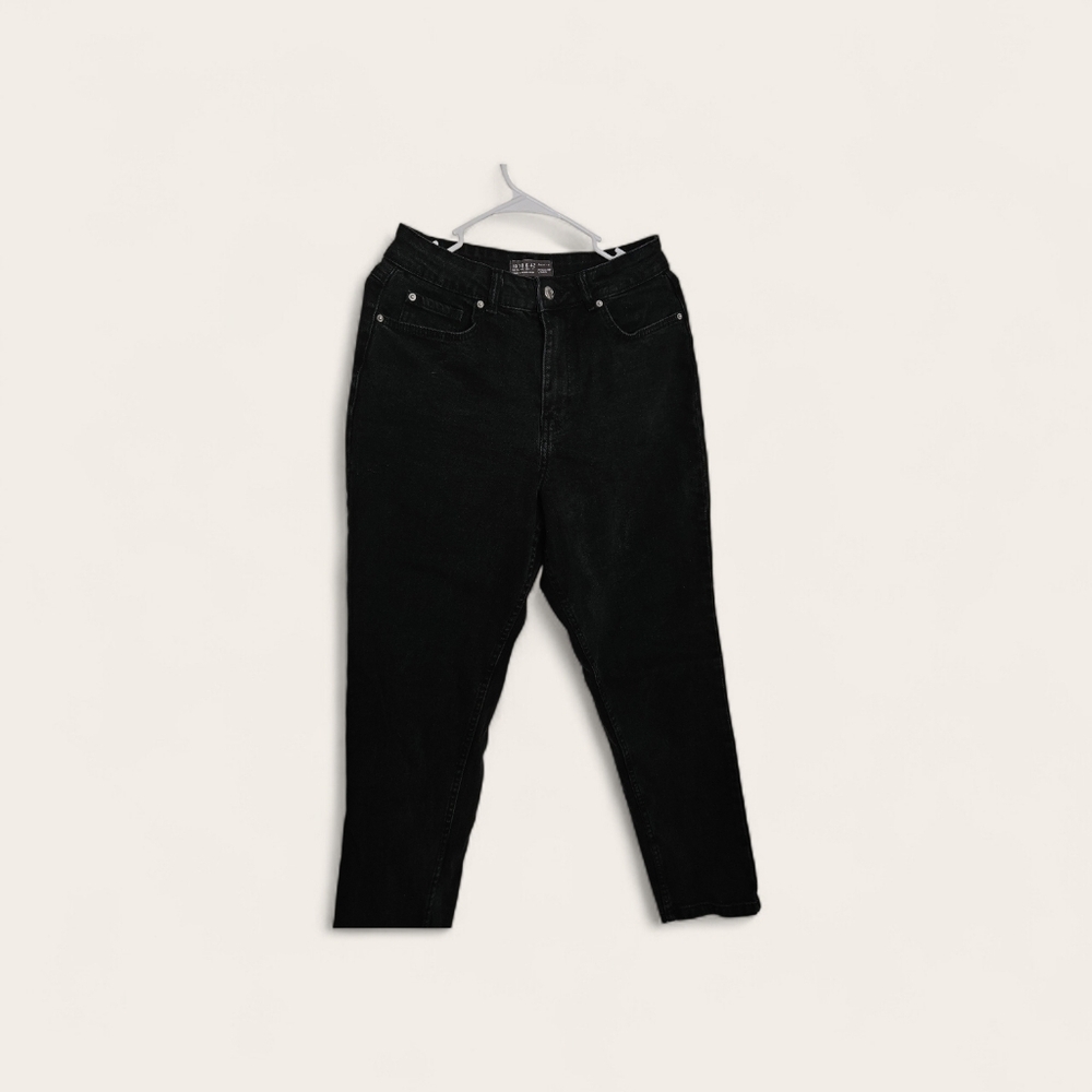 Women's Dark Denim Jeans - Picture 3 of 4